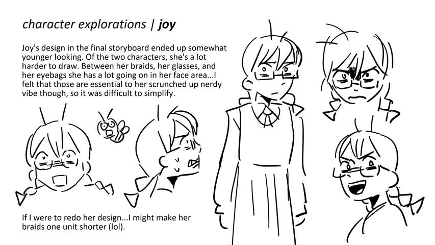 Joy Initial Sketches